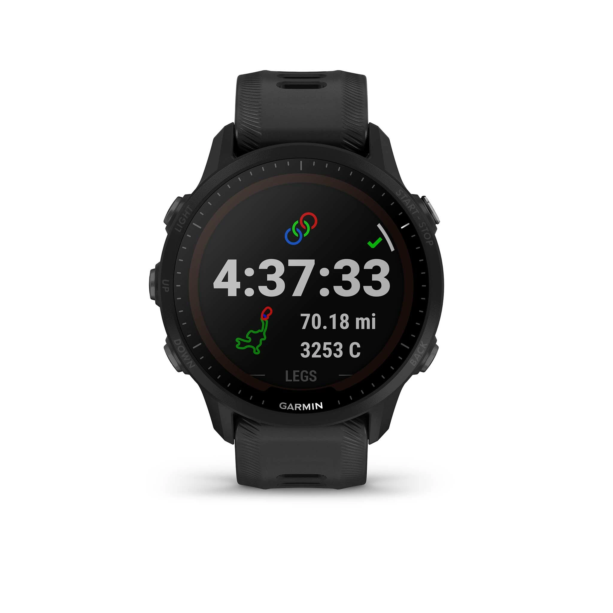Garmin | Forerunner 955 Solar Smartwatch - Black 10 Garmin | Forerunner 955 Solar Smartwatch - Black - Image 8