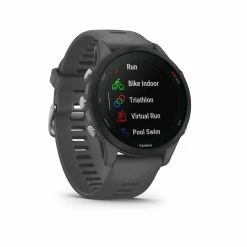 Garmin | Forerunner 255 Smartwatch - Slate Grey -True Motion Sales Store 010 02641 10 Garmin Forerunner255 front4