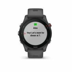 Garmin | Forerunner 255 Smartwatch - Slate Grey -True Motion Sales Store 010 02641 10 Garmin Forerunner255 front7