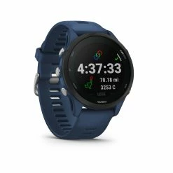 Garmin | Forerunner 255 Smartwatch - Tidal Blue -True Motion Sales Store 010 02641 11 Garmin Forerunner255 front2