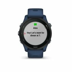 Garmin | Forerunner 255 Smartwatch - Tidal Blue -True Motion Sales Store 010 02641 11 Garmin Forerunner255 front7