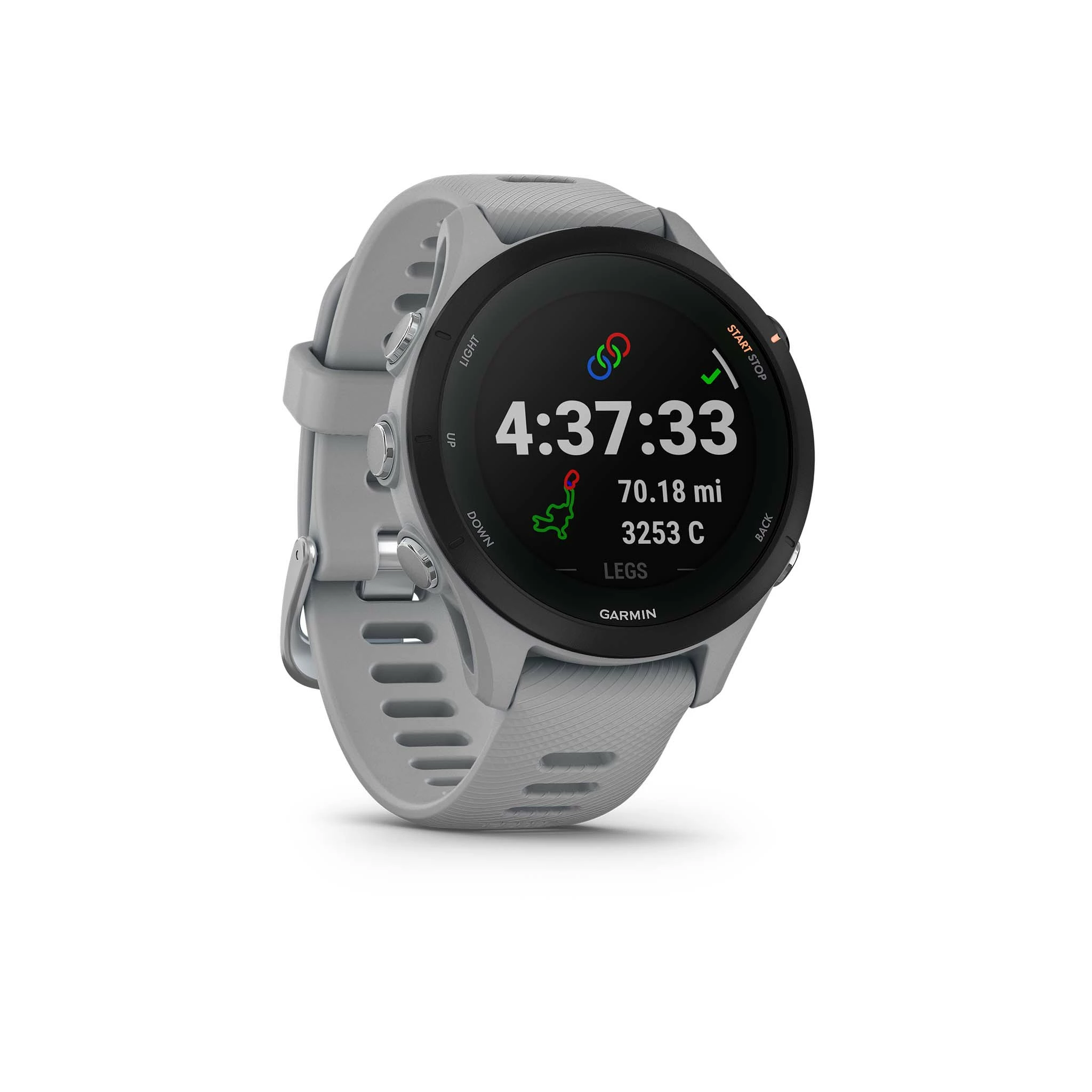 Garmin | Forerunner 255S Smartwatch - Powder Grey 4 Garmin | Forerunner 255S Smartwatch - Powder Grey - Image 2