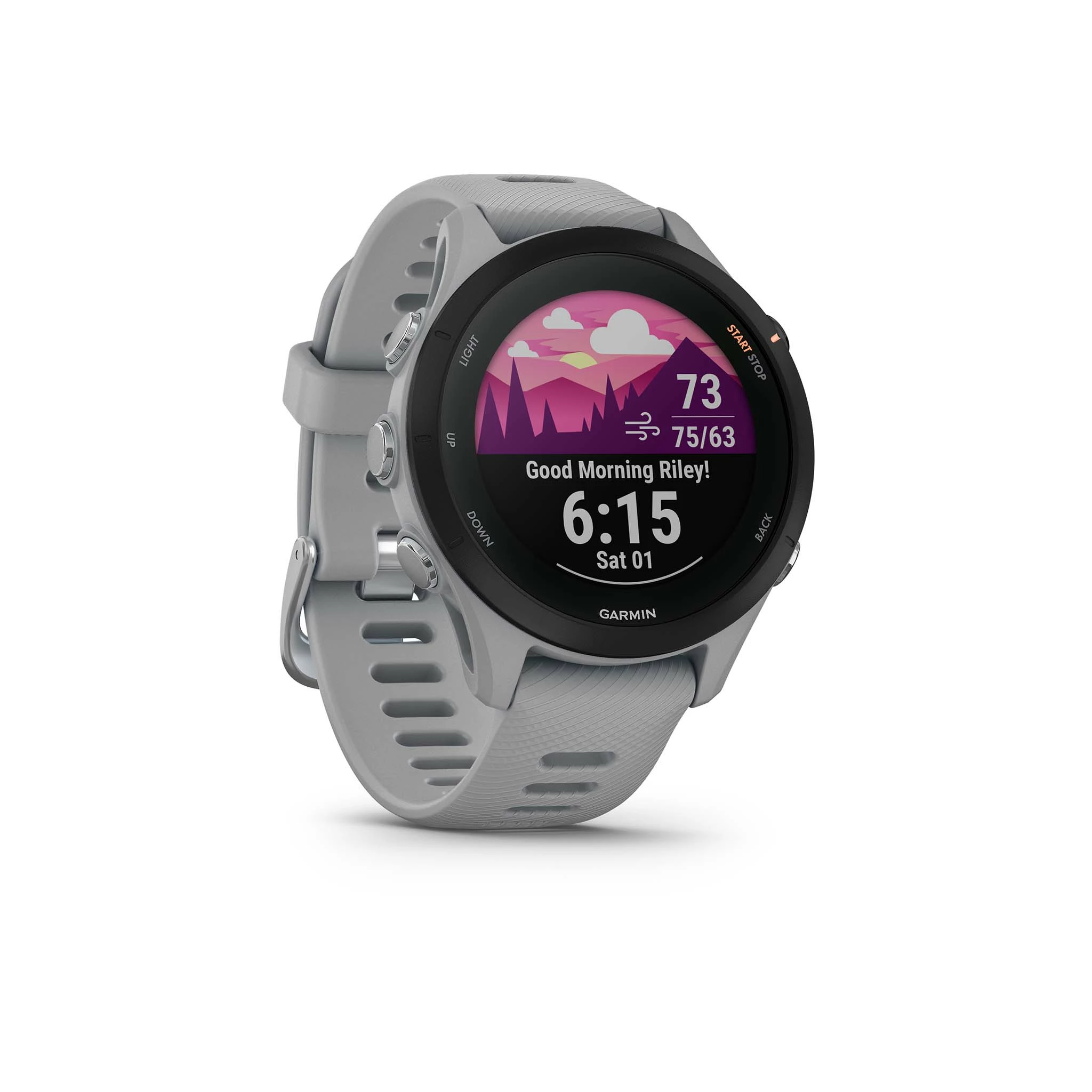 Garmin | Forerunner 255S Smartwatch - Powder Grey 7 Garmin | Forerunner 255S Smartwatch - Powder Grey - Image 5