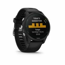 Garmin | Forerunner 255 Music Smartwatch - Black 18 Garmin | Forerunner 255 Music Smartwatch - Black -True Motion Sales Store 010 02641 30 Garmin Forerunner255M front6