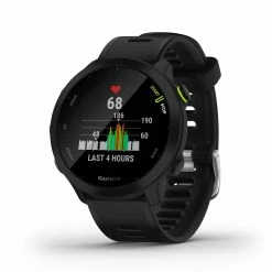 Garmin | Forerunner 55 Running Watch - Black -True Motion Sales Store 0100256200 garmin forerunner55 stats