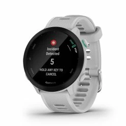 Garmin | Forerunner 55 Running Watch - Whitestone -True Motion Sales Store 0100256201 garmin forerunner55 incident
