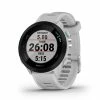 Garmin | Forerunner 55 Running Watch - Whitestone 1 Garmin | Forerunner 55 Running Watch - Whitestone -True Motion Sales Store 0100256201 garmin forerunner55 timer