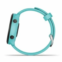 Garmin | Forerunner 55 Running Watch - Aqua 18 Garmin | Forerunner 55 Running Watch - Aqua -True Motion Sales Store 0100256202 garmin forerunner55 left