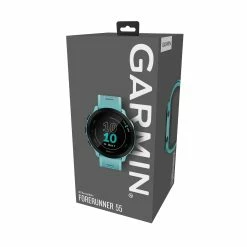 Garmin | Forerunner 55 Running Watch - Aqua 21 Garmin | Forerunner 55 Running Watch - Aqua -True Motion Sales Store 0100256202 garmin forerunner55 package