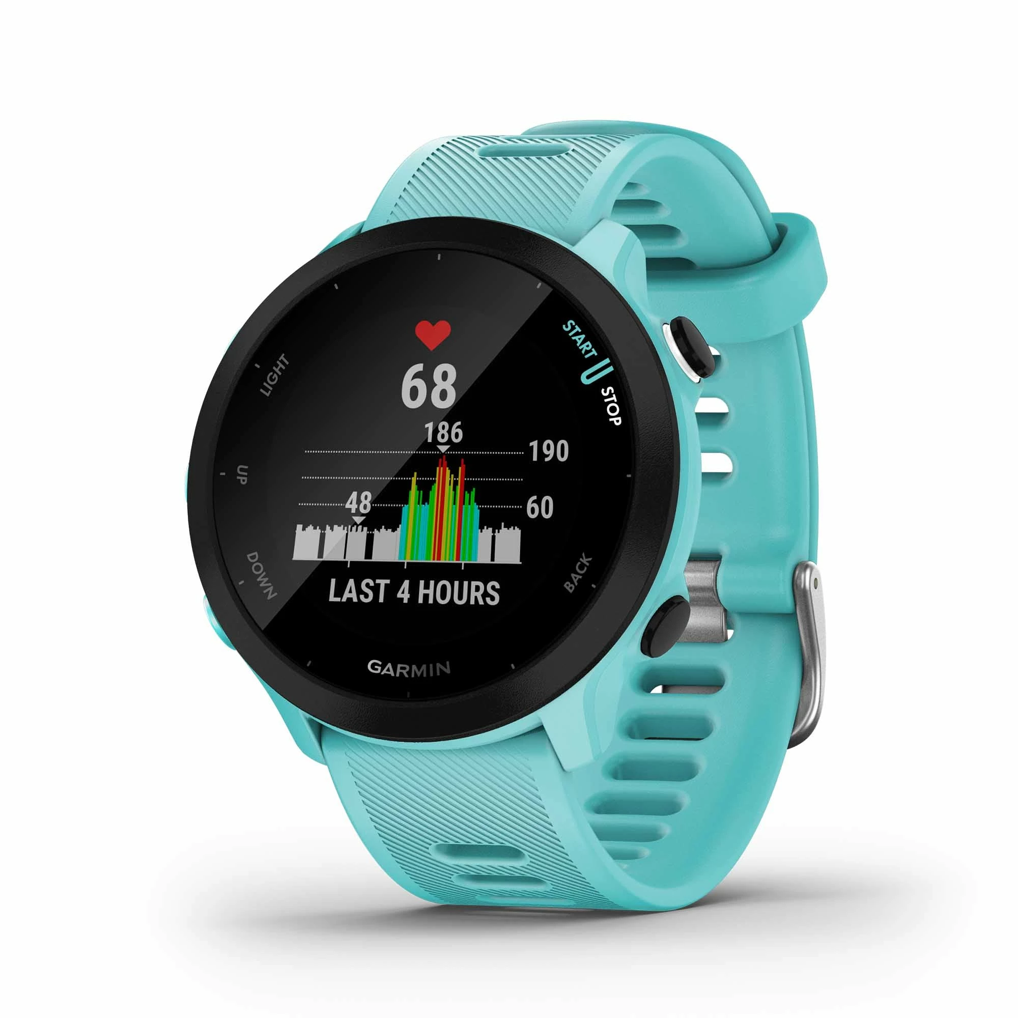 Garmin | Forerunner 55 Running Watch - Aqua 6 Garmin | Forerunner 55 Running Watch - Aqua - Image 4