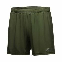 Gore Wear GORE® Wear | Men's R5 5 Inch Shorts - Utility Green