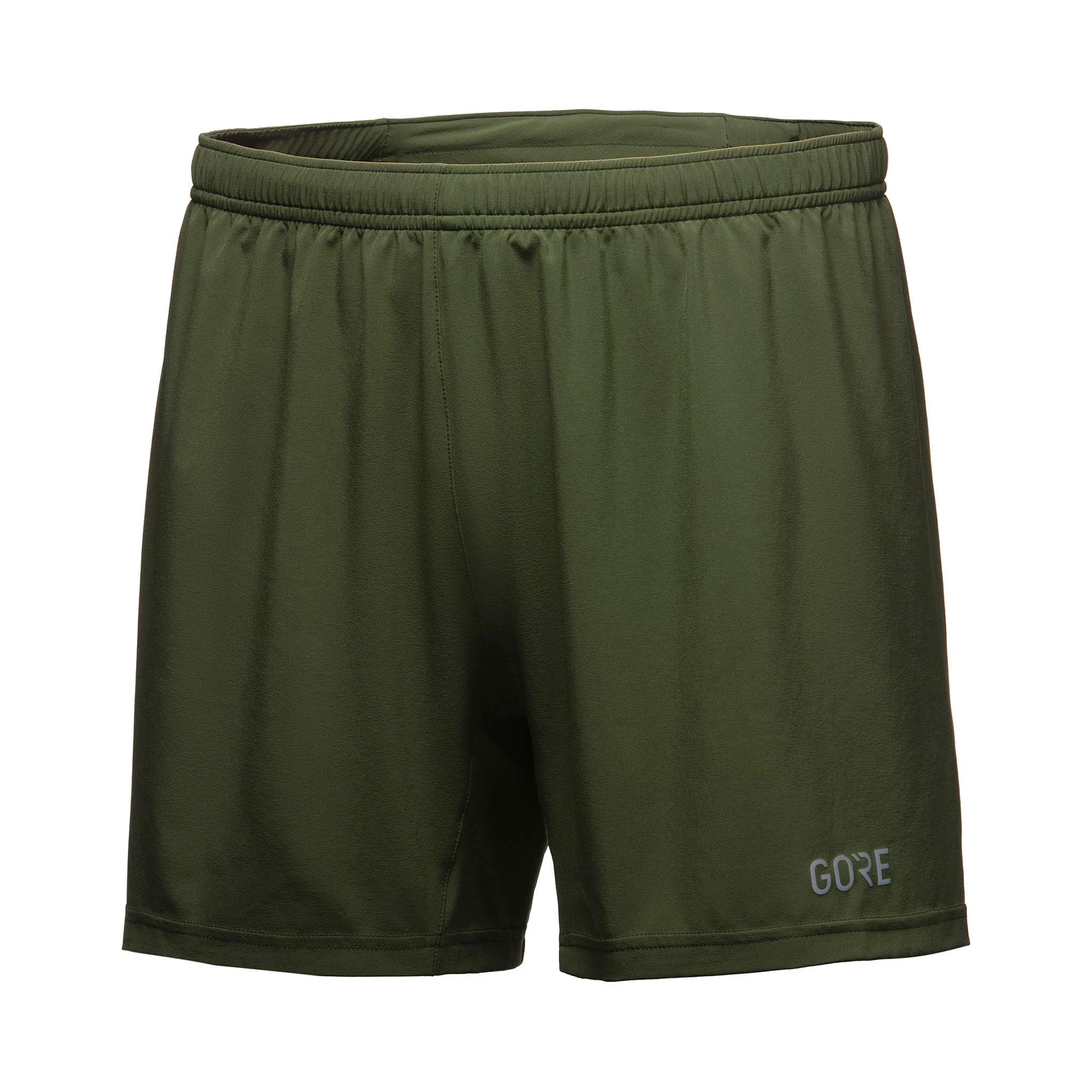 Gore Wear GORE® Wear | Men's R5 5 Inch Shorts - Utility Green 3 Gore Wear GORE® Wear | Men's R5 5 Inch Shorts - Utility Green