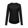 Gore Wear GORE® Wear | Women's Vivid LS Shirt - Black 1 Gore Wear GORE® Wear | Women's Vivid LS Shirt - Black -True Motion Sales Store 1007569900 W GORE Wear VividLSShirt front