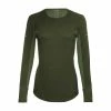Gore Wear GORE® Wear | Women's Vivid LS Shirt - Utility Green 1 Gore Wear GORE® Wear | Women's Vivid LS Shirt - Utility Green -True Motion Sales Store 100756BH00 W Gorewear VividLSShirtWomens front