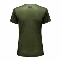 Gore Wear GORE® Wear | Women's Contest Daily Tee - Utility Green 7 Gore Wear GORE® Wear | Women's Contest Daily Tee - Utility Green -True Motion Sales Store 100888BH00 W Gorewear ContestDailyTee back