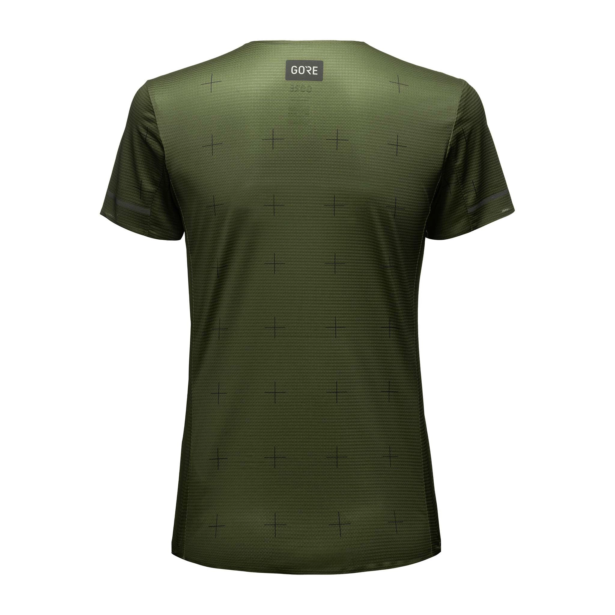 Gore Wear GORE® Wear | Women's Contest Daily Tee - Utility Green 5 Gore Wear GORE® Wear | Women's Contest Daily Tee - Utility Green - Image 3