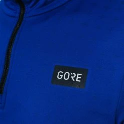 Gore Wear GORE® Wear | Men's Everyday Thermo 1/4-Zip -True Motion Sales Store 100939BL00 M GORE Wear EverydayThermo14 Zip logo