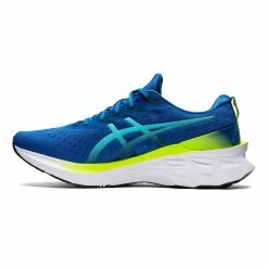 Asics | Men's Novablast 2 Running Shoes - Lake Drive 11 Asics | Men's Novablast 2 Running Shoes - Lake Drive -True Motion Sales Store 1011B192402 M asics novablast left