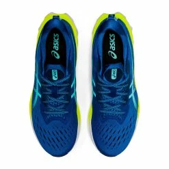 Asics | Men's Novablast 2 Running Shoes - Lake Drive 13 Asics | Men's Novablast 2 Running Shoes - Lake Drive -True Motion Sales Store 1011B192402 M asics novablast top