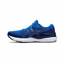 Asics | Men's Gel-Cumulus 24 Running Shoes - Electric Blue 12 Asics | Men's Gel-Cumulus 24 Running Shoes - Electric Blue -True Motion Sales Store 1011B366 400 M Asics Gel Cumulus24 side