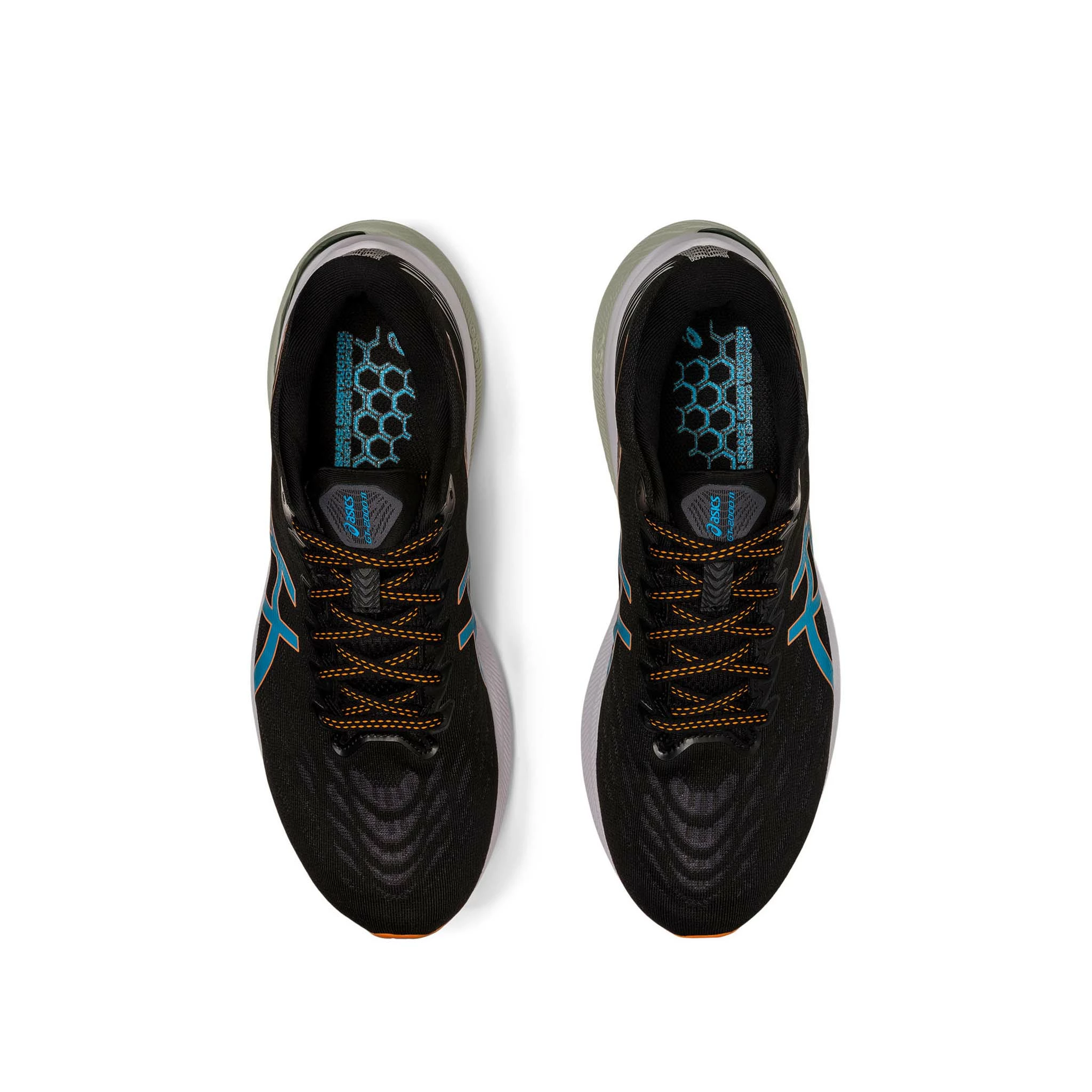 Asics | Men's GT-2000 11 Running Shoes - Black 6 Asics | Men's GT-2000 11 Running Shoes - Black - Image 4