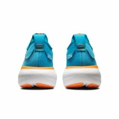 Asics | Men's Gel-Nimbus 25 Running Shoes - Island Blue -True Motion Sales Store 1011B547 400 M Asics Gel Nimbus25 back