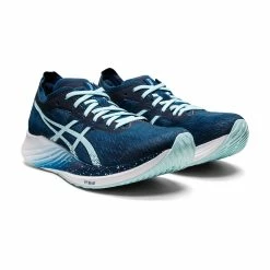Asics | Women's Magic Speed Running Shoes - Mako Blue -True Motion Sales Store 1012A895400 F asics magicspeed front