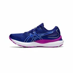 Asics | Women's Gel-Cumulus 24 Running Shoes - Dive Blue -True Motion Sales Store 1012B206 400 W Asics Gel Cumulus24 side