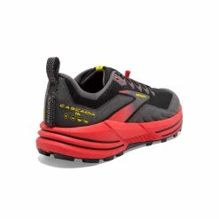 Brooks | Men's Cascadia 16 Running Shoes - Black -True Motion Sales Store 1103761D035 M brooks cascadia16 back