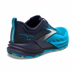 Brooks | Men's Cascadia 16 Running Shoes - Peacoat 10 Brooks | Men's Cascadia 16 Running Shoes - Peacoat -True Motion Sales Store 1103761D490 M Brooks Cascadia16 backside