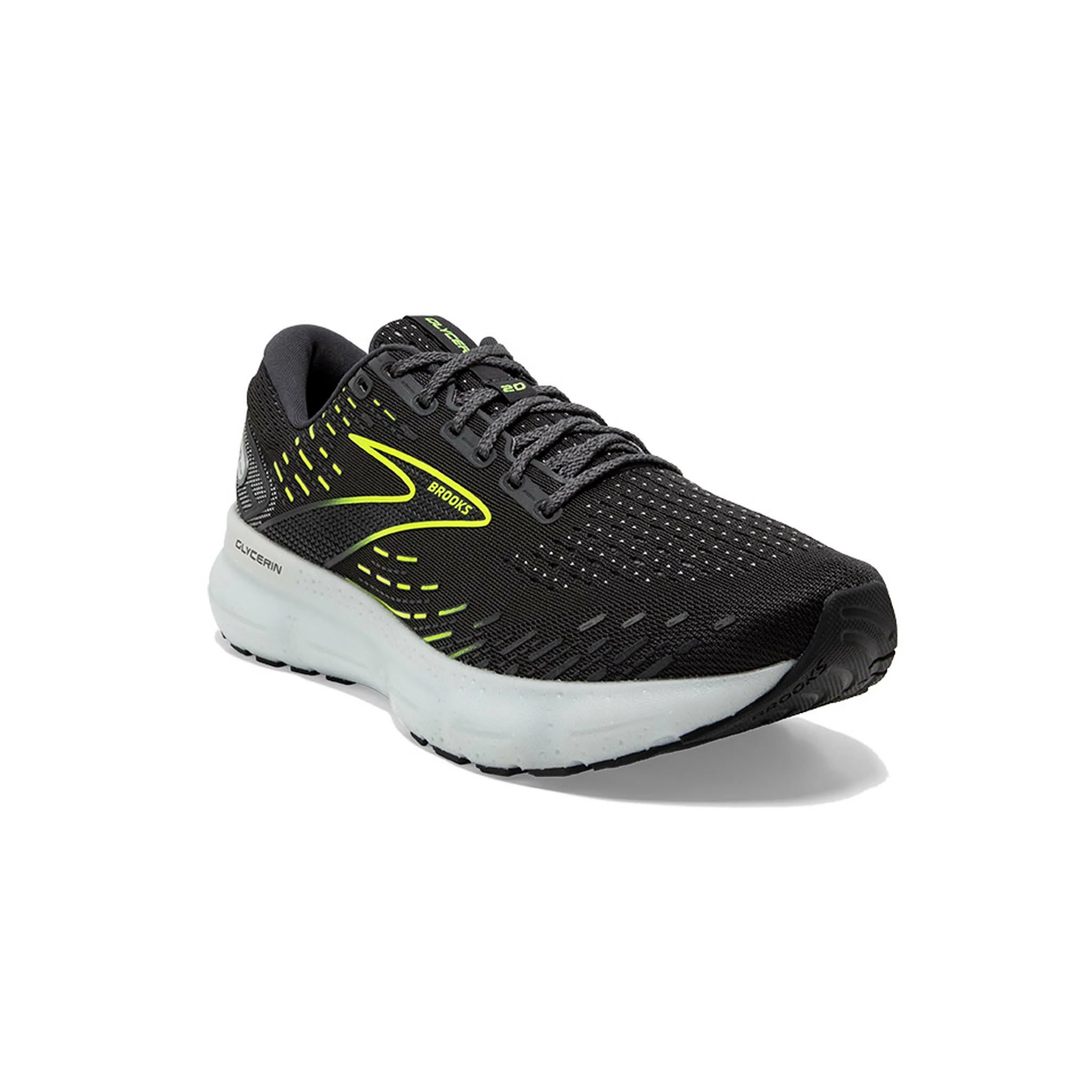 Brooks | Men's Glycerin 20 Running Shoes - Ebony 4 Brooks | Men's Glycerin 20 Running Shoes - Ebony - Image 2