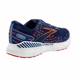 Brooks | Men's Glycerin GTS 20 Running Shoes - Blue Depths 10 Brooks | Men's Glycerin GTS 20 Running Shoes - Blue Depths -True Motion Sales Store 1103831D444 M Brooks GlycerinGTS20 backside