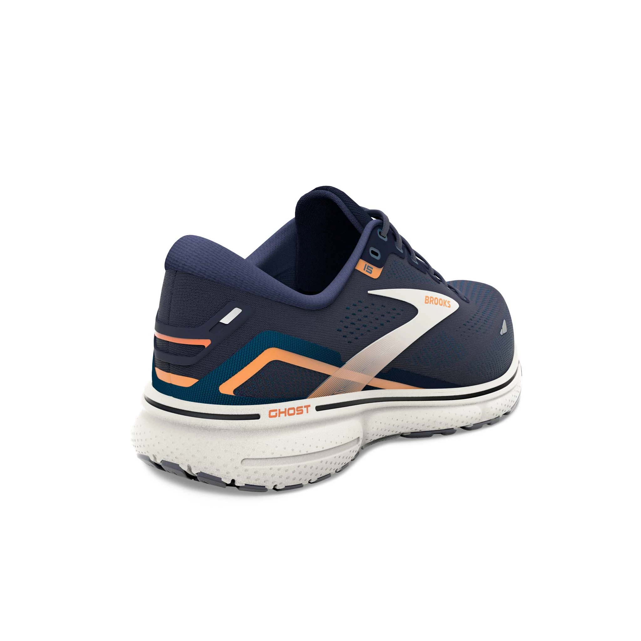 Brooks | Men's Ghost 15 2E Running Shoes - Peacoat 5 Brooks | Men's Ghost 15 2E Running Shoes - Peacoat - Image 3