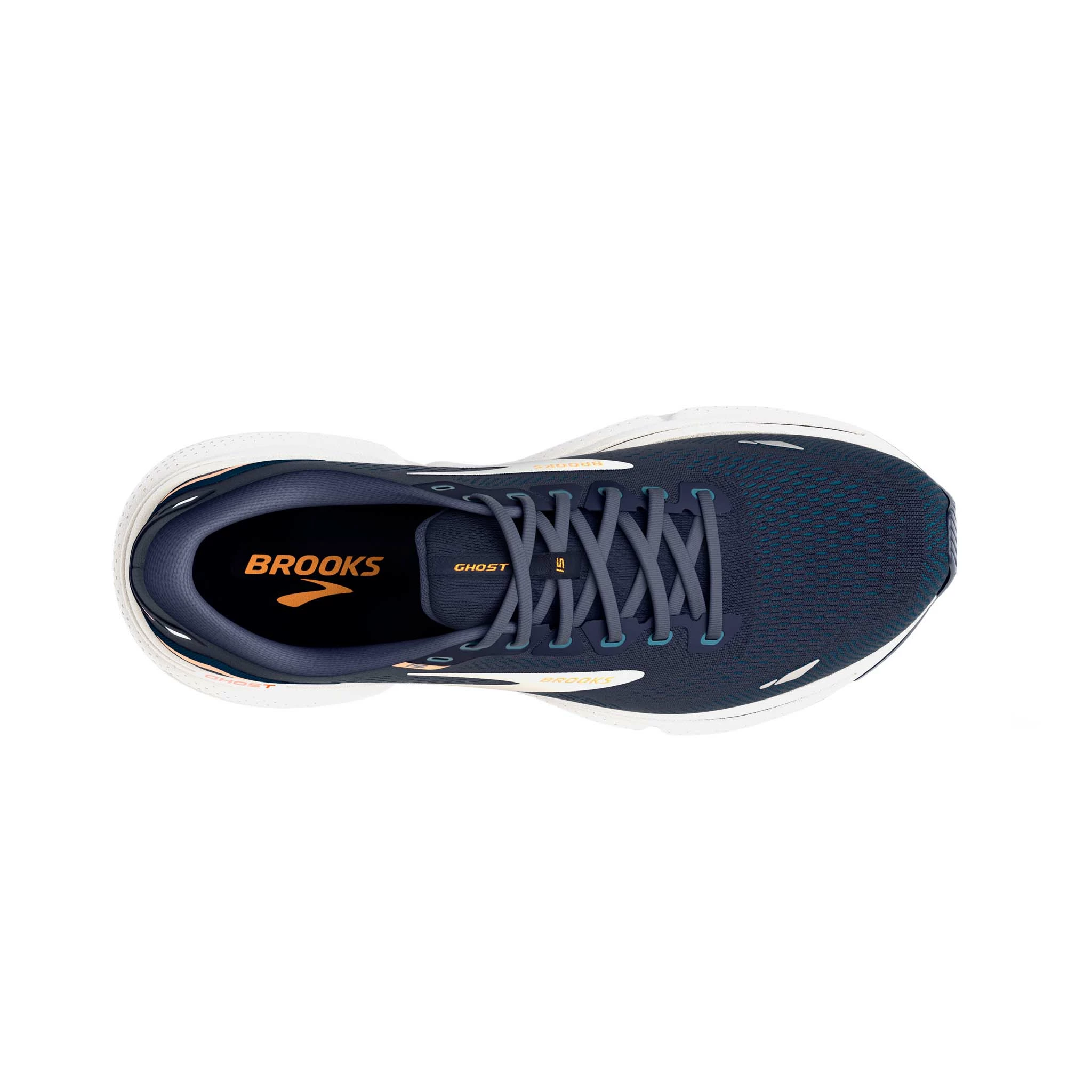 Brooks | Men's Ghost 15 Running Shoes - Peacoat 7 Brooks | Men's Ghost 15 Running Shoes - Peacoat - Image 5