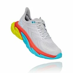 Hoka One One Hoka | Men's Clifton Edge Running Shoes - Lunar Rock 13 Hoka One One Hoka | Men's Clifton Edge Running Shoes - Lunar Rock -True Motion Sales Store 1110510LRWH M hoka cliftonedge front