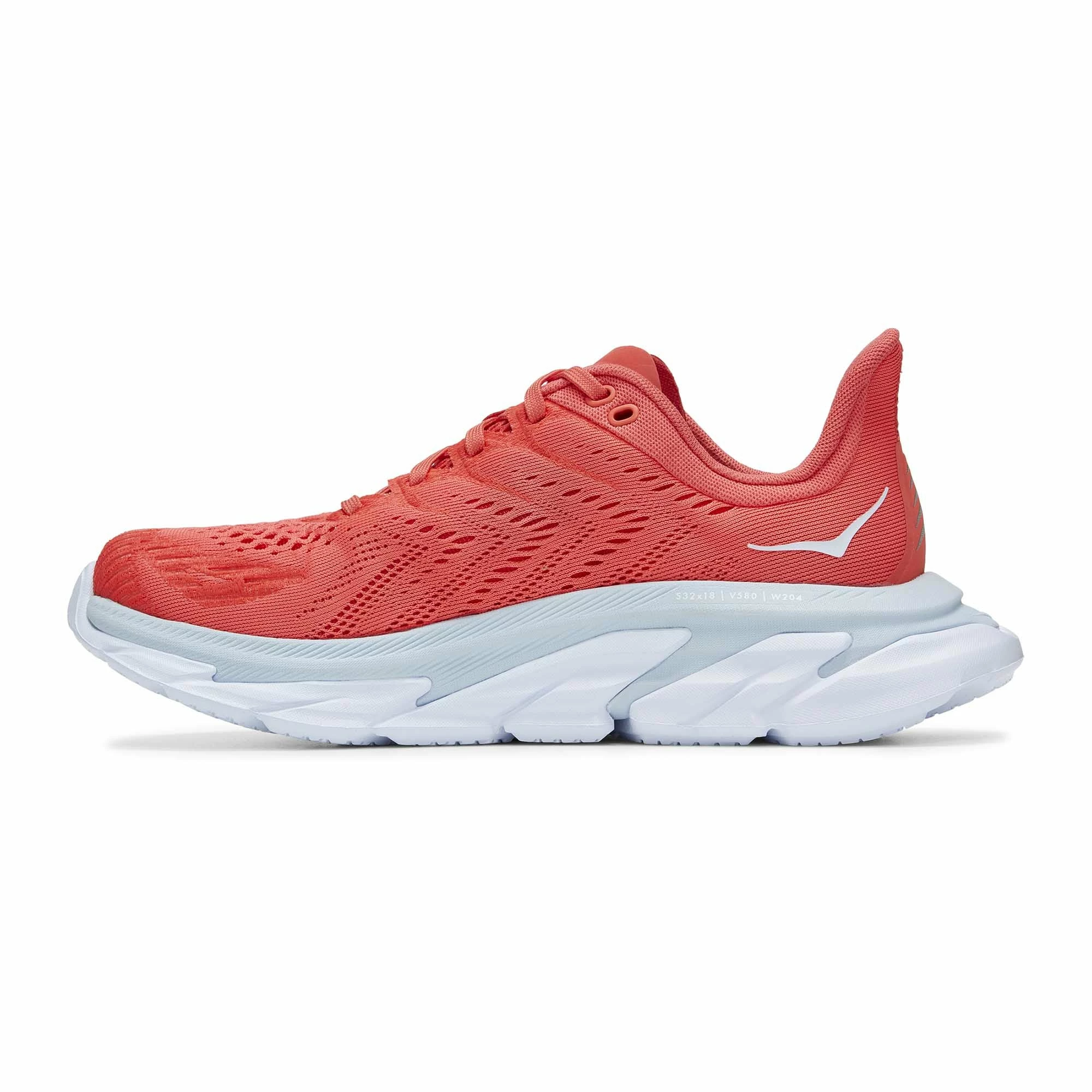 Hoka One One Hoka | Women's Clifton Edge Running Shoes - Hot Coral 4 Hoka One One Hoka | Women's Clifton Edge Running Shoes - Hot Coral - Image 2