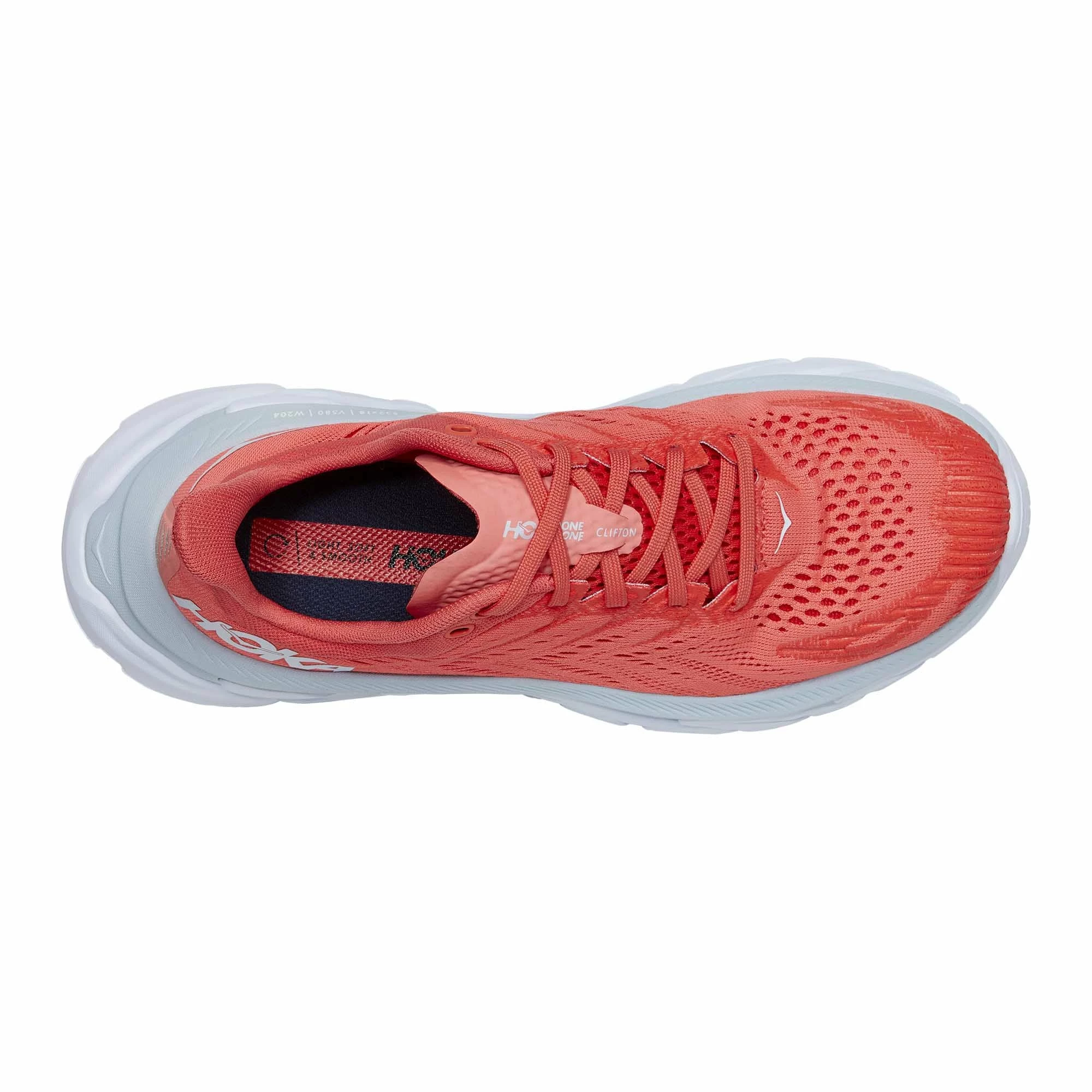 Hoka One One Hoka | Women's Clifton Edge Running Shoes - Hot Coral 10 Hoka One One Hoka | Women's Clifton Edge Running Shoes - Hot Coral - Image 8