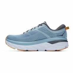 Hoka One One Hoka | Men's Bondi 7 Running Shoes - Blue Fog -True Motion Sales Store 1110518BFCS M hoka bondi7 left