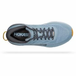 Hoka One One Hoka | Men's Bondi 7 Running Shoes - Blue Fog -True Motion Sales Store 1110518BFCS M hoka bondi7 top