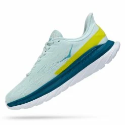 Hoka One One Hoka | Men's Mach 4 Running Shoes - Blue Glass 14 Hoka One One Hoka | Men's Mach 4 Running Shoes - Blue Glass -True Motion Sales Store 1113528BGEPR M hoka mach4 leftangle