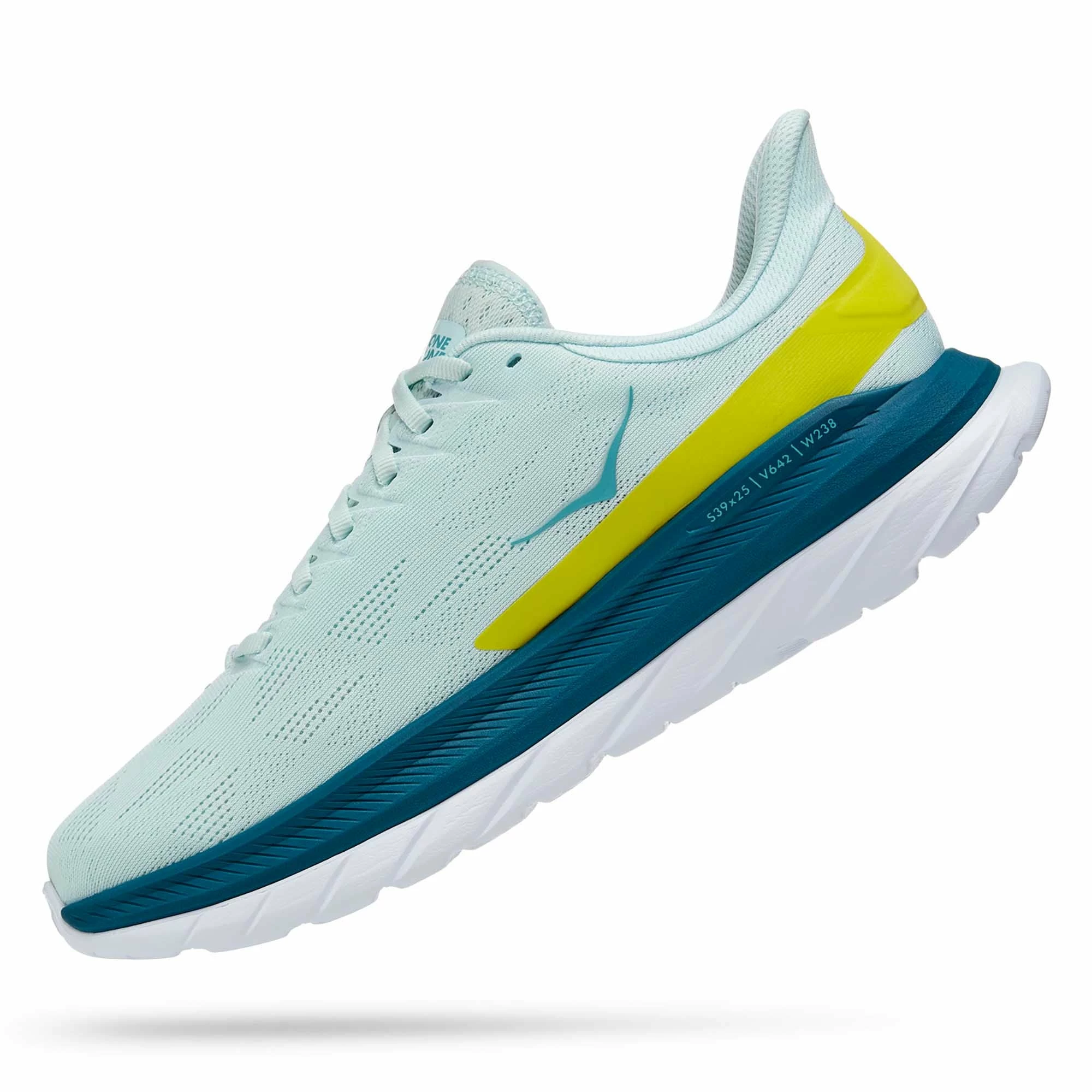 Hoka One One Hoka | Men's Mach 4 Running Shoes - Blue Glass 7 Hoka One One Hoka | Men's Mach 4 Running Shoes - Blue Glass - Image 5