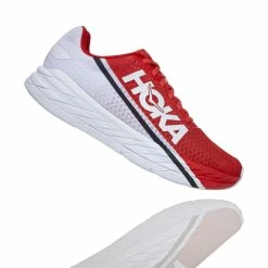 Hoka One One Hoka | Unisex Rocket X Running Shoes - Fiesta 13 Hoka One One Hoka | Unisex Rocket X Running Shoes - Fiesta -True Motion Sales Store 1113532FTBC U hoka rocketx angleright