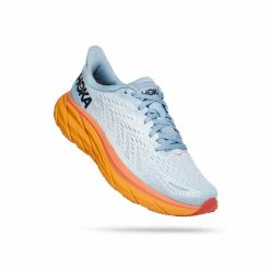 Hoka One One Hoka | Women's Clifton 8 Running Shoes - Summer Song 9 Hoka One One Hoka | Women's Clifton 8 Running Shoes - Summer Song -True Motion Sales Store 1119394 SSIF W Hoka Clifton8 frontside