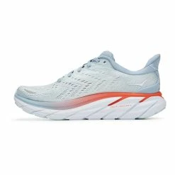 Hoka One One Hoka | Women's Clifton 8 Running Shoes - Blue Fog -True Motion Sales Store 1119394BFPA F hoka clifton8 left
