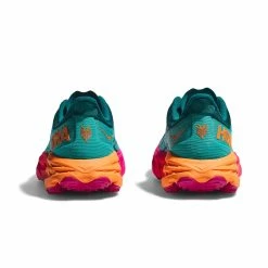 Hoka One One Hoka | Women's Speedgoat 5 Running Shoes - Deep Lake 12 Hoka One One Hoka | Women's Speedgoat 5 Running Shoes - Deep Lake -True Motion Sales Store 1123158 DCLR W Hoka Speedgoat5 back