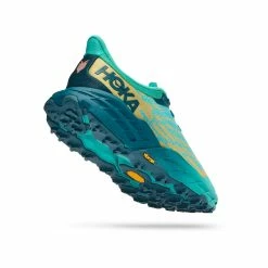 Hoka One One Hoka | Women's Speedgoat 5 Running Shoes - Deep Teal 10 Hoka One One Hoka | Women's Speedgoat 5 Running Shoes - Deep Teal -True Motion Sales Store 1123158 DTWGR W Hoka Speedgoat5 back