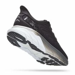 Hoka One One Hoka | Women's Arahi 6 Running Shoes - Black -True Motion Sales Store 1123195BWHT F hoka arahi6 back