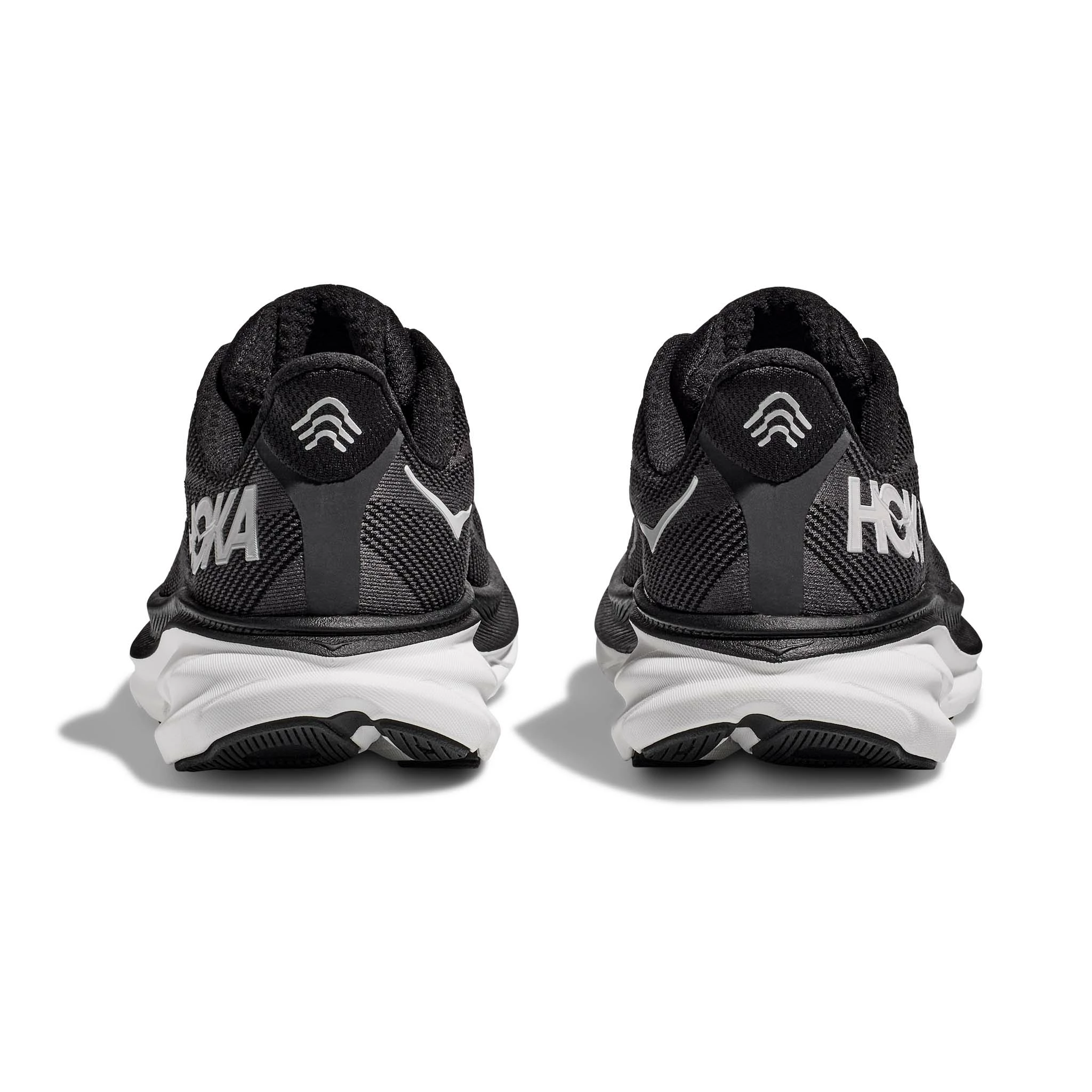 Hoka One One Hoka | Men's Clifton 9 Wide Running Shoes - Black 6 Hoka One One Hoka | Men's Clifton 9 Wide Running Shoes - Black - Image 4