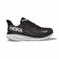 Hoka One One Hoka | Men's Clifton 9 Wide Running Shoes - Black