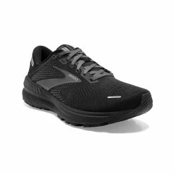 Brooks | Women's Adrenaline GTS 22 Running Shoes - All Black 12 Brooks | Women's Adrenaline GTS 22 Running Shoes - All Black -True Motion Sales Store 1203531B020 F brooks adrenalinegts22 front